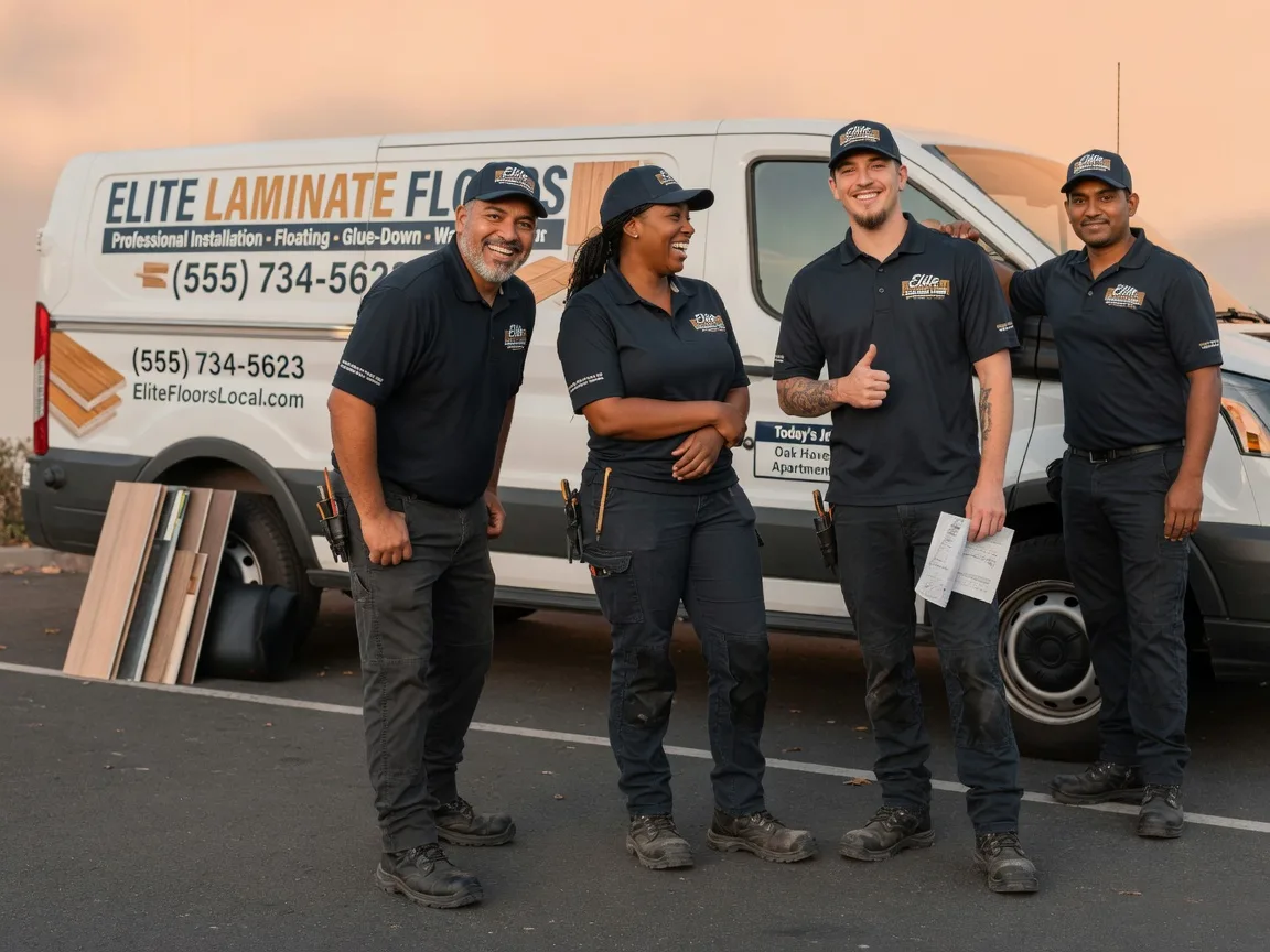 Laminate flooring installation company in Crawford, OK